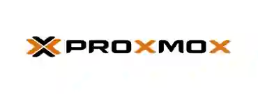 Logo Proxmox, platform virtualisasi open-source